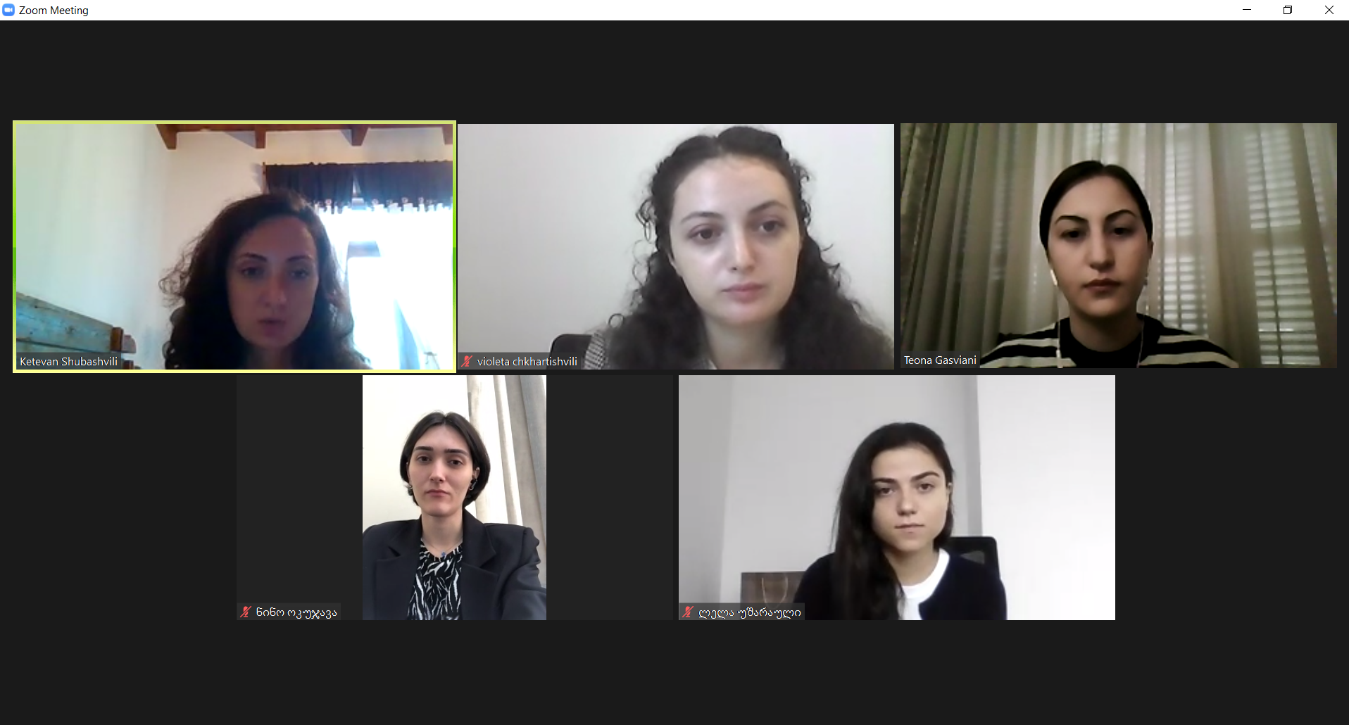 საჯარო აუდიტის ინსტიტუტში მსმენელები „სექსუალური შევიწროების პრევენციის“ საკითხებს გაეცნენ